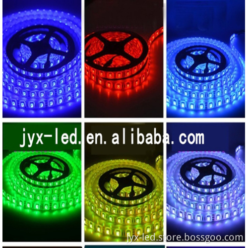 High Quality decoration led strip 5050 5m 300leds factory in China warm white IP20 for wedding photo background led strip light